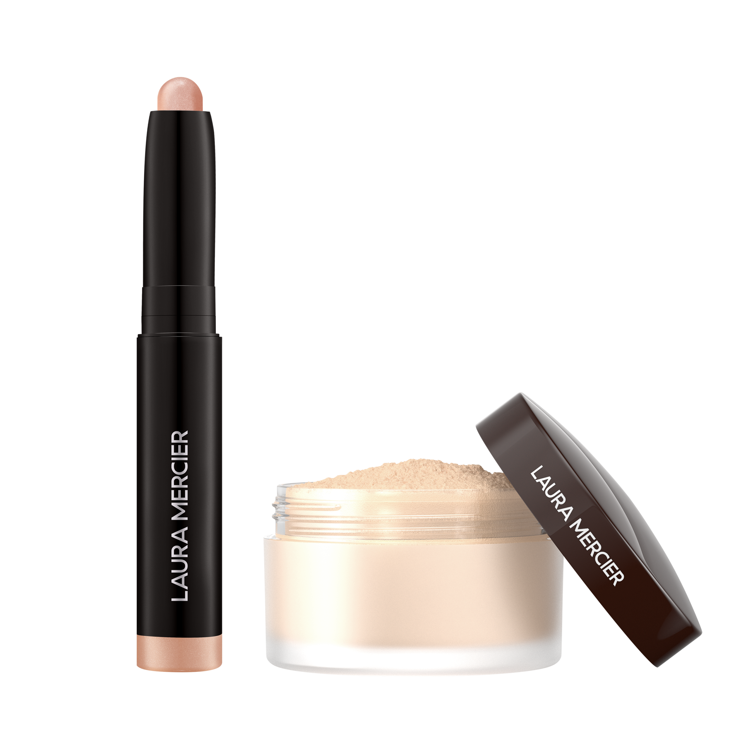 Artistry Icons Translucent Loose Setting Powder and Caviar Stick Eye Shadow in Rosegold Set - Image 7